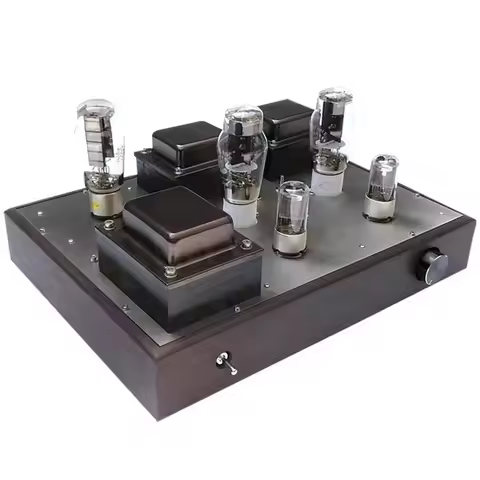AOSIBAO HIFI 6N8P 6SN7 Push 2A3 Tube Amplifier 4W 2.0 Stereo 5Z3P Rectifier Class A Vacuum Tube Ampl