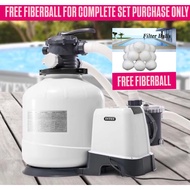 Intex Bestway Sand Filter Pump (FREE FIBER BALL)