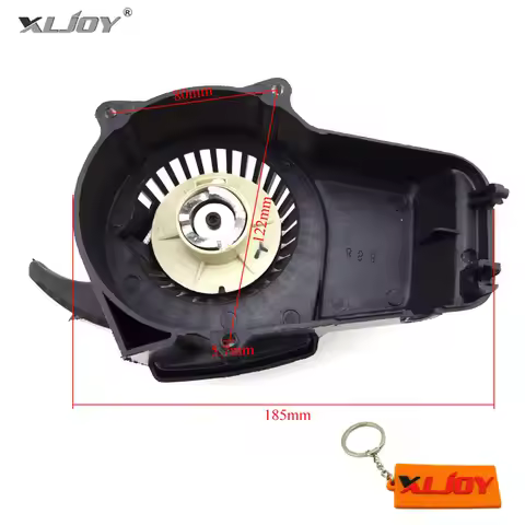 XLJOY Black Plastic Pull Starter Recoil For 47cc 49cc 2 Stroke Engine Minimoto Pocket Bike Mini Moto