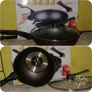 Panci MOEGEN marble Wok Pan 30CM »Mogen Pan 30CM marble Layer