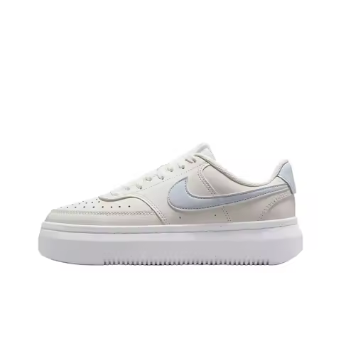Nike Court Vision Alta Low top Tennis Shoes Women's Beige Blue DZ5394-106