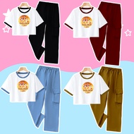 CLSTORE Children's Cargo Suit 5-12 Years Golden Huntrix