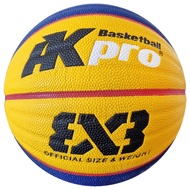 Genuine 3x3 basketball of AKPRO, MOLTEN - Leather basketball, professional basketball for OUTDOOR/IN