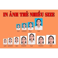 [Ho Chi Minh Express] PRINT CARD PHOTOS IN MANY SIZES.