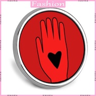 NAV Stylish Brooches Ceasefire Pin Fashionable Brooch Pin Round Badge Lapel Pins Hat Bag Accessory f