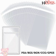 VIOLETLILAC 100 Sheets PSA BGS Slab Sleeve, Durable Transparent PSA BGS Card Brick Film,  Waterproof