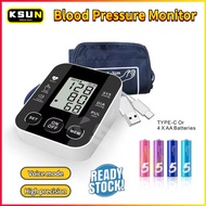 Original LCD Digital Blood Pressure Monitor Wrist Blood Pressure USB Charging Voice Sphygmomanometer