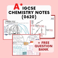 Cambridge IGCSE Chemistry Notes 0620 A* Softcopy