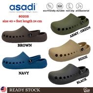 asadi strap adjustable lightweight Clog Shoe 80205 / 50322 | kasut sesuai kaki 24 - 25 cm kerja / ca