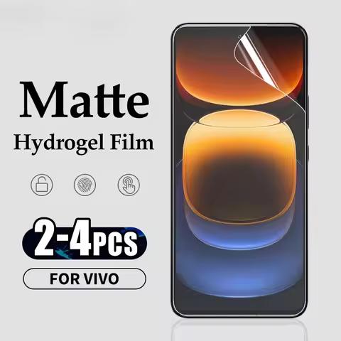 Curved Matte Hydrogel Film For Vivo iQOO 13 12 11 10 Pro Screen Protector For iQOO 10 Pro Z9X Z8X 10
