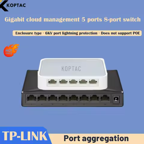 TP-LINK TL-SG2005U/2008U 5-Port 8-Port Gigabit Switch Network Cable Network Splitter Home Dormitory 