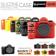 SILICON CASE FOR sony A7 MARK III - SILICONE COVER RUBBER CASE PROTECTIVE