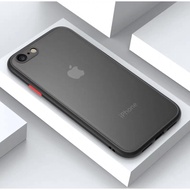เคส iPhone 6Plus / 6splus เคสไอโฟน ขอบสีผิวด้าน เคสกันกระแทก เคสนิ่ม TPU Case