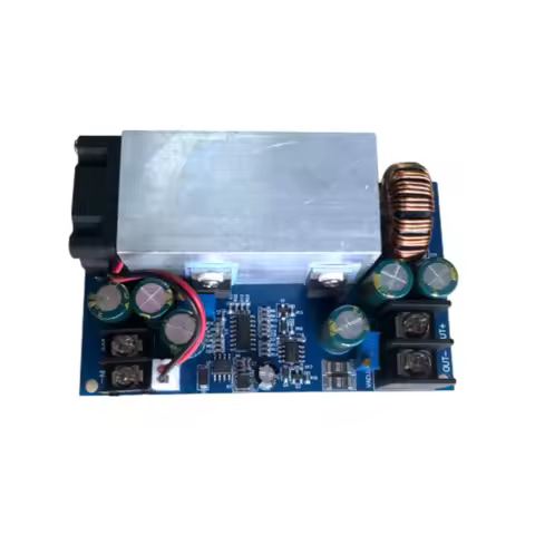 Non-isolated Buck Voltage Regulator Module DC12-75V to DC2.5-50V Adjustable Power Supply Board 600W 