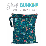 Bumkins กระเป๋าใส่ผ้าเปียก รุ่น Wet/Dry Bag ลาย Jungle