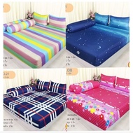 Bed Sheet Set Size 5 Feet 6 5 Pieces (Height 11 Inches)