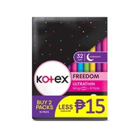 KOTEX Freedom Sanitay Napkin 32cm Value Pack