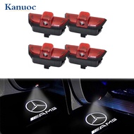 4Pcs Car Door Welcome Light for Mercedes Benz W204 C200 C260 C280 C230 C300 HD Logo LED Laser Pproje