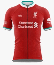 ♥เสื้อเจอร์ซีย์นักปั่นลิเวอร์พูล2023แห้งเร็วขี่จักรยานเสื้อเจอร์ซีย์นักปั่นเสื้อทีมขี่มืออาชีพเป็นมิ