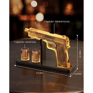 Gifts for Men Dad, Whiskey Decanter Set with 2 Glasses, Unique Gift for fathers day, Husband, Boyfri