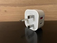 20W type C &amp; USB fast travel charger (for Apple products) 20W充電器