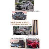 203-16 MAZDA 3 SEDAN SKYACTIV KNIGHT SPORT BODYKIT