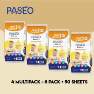 (8 PACK) Paseo Baby Baby/ Wipes Wet Tissue 50 Sheets [8 Pack]