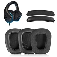 Replacement Ear Cushion Earpads Top Pad Headband For Logitech G933 G935 G633 G933S Artemis Spectrum RGB 7.1 Surround Sound Gaming Headset