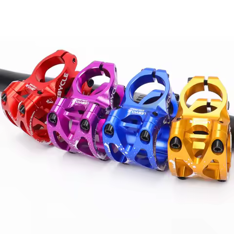 Sensitive Steering Mountain Bike Handlebar Riser Stem 31.8mm CNC Cut Red/Black/Blue/Gold/Purple/Grey