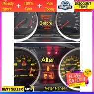 Evolution Sport Guage Digital Display Speed Instrument Meterpanel Plate Battery Fuel Signal RPM Wate