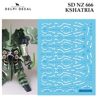 [DELPI DECAL] 275  SD KSHATRIA GUNDAM WATER SLIDE DECAL