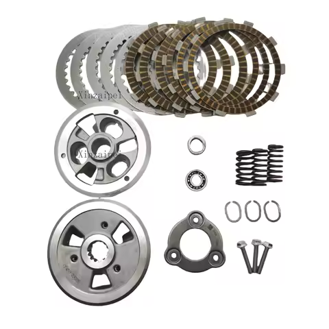 Motorcycle Engine Parts Paper-Based Clutch Friction Plates Steel Plates Disc Kits Clutch assembly Fo