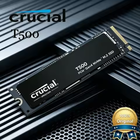 Gaming Drive High Speed Fit PS5 Laptop PC Crucial T500 1TB PCIe Gen4 NVMe M.2 SSD 7300MB/s OEM Origi
