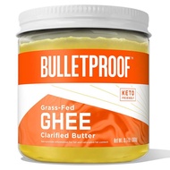 Grass Fed Ghee, 13.5 Oz, Bulletproof 100% Grass Fed, Pasture Raised Clarified Butter Fat, Keto, Pale