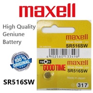 MAXELL SILVER OXIDE SR516SW BATTERY