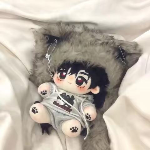 20cm Anime Alien Stage Till Ivan Dress-up Plushie Dolls Cosplay Monster Cute Dress Up Stuffed Plushi