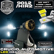 9012 HIR2 Crucio Automotive Super Bright Mini Projector 160 Watt Head Lamp Fog Lamp