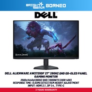 DELL ALIENWARE AW2725DF 27" 280hz QHD QD-OLED Panel - Gaming Monitor