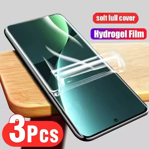 3Pcs Hydrogel Film For Xiaomi Redmi Note 11 11S 11E 10 9S 9 Pro Max Screen Protector 8 7 6 5 Not Gla