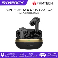 Fantech TWS Earbud Groove Bud+ TX2 with Low Latency Connection, IPX5 Sweat & Splash Resistance