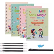 S-163 MAGIC BOOK - SANK - Ajain Book Magic 1 SET CONTAINS 4 Books + Pen