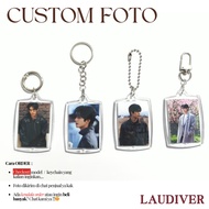 GANTUNGAN Custom Photo Bag Hanger Custom Photo Keychain/ - Bag Hanger Photo Keychain Photo Bagcharm/