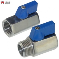 【HAWT】Ball Valve Water Saving 1/4 -3/8 -1/2 Zoll Stainless Steel For Heating In Top