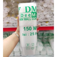 Thinwall Square 150ml DM 150ml Square/ contains 25 pcs