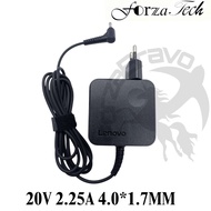Adapter Charger Casan Ideapad V14 G1 V14 G2 V14 G3 V14 G4 V14-G1 V14-G2 V14-G3 V14-G4 20V 2.25A 4.0*