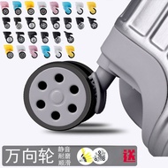 1 Pair Penggantian roda bagasi Replacement Luggage Suitcase Wheels Swivel Universal Wheel for Any Ba