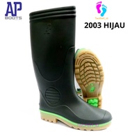 AP Boots 2003 Tricolor Boots - AP 2003 GREEN 38-43 - RUBBER SAFETY BOOTS - AP BOOTS