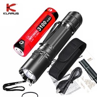 Klarus XT2CR PRO Police LED Flashlight CREE XHP35 HD 2100LM Torch Lighter with 18650 Battery for Camping Self Defense Hiking