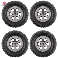 4Pcs 73mm Tire Tyre Wheel for  C14 C24 B24 B36 MN D90 MN-90 MN99S FY003 FY004 RC Car Upgrade Parts A