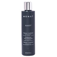 MONAT Black Shampoo + Conditioner - 8 fl. oz. Mens Shampoo and Conditioner 2 in 1 Black Hair Care. A